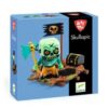 skullapic figurines pirate arty toys - djeco - la maison de zazou