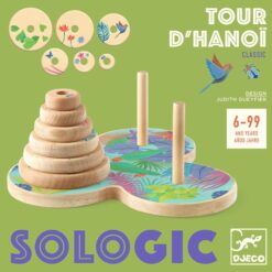 so logic -tour d'hanoi - djeco - la maison de zazou - rennes
