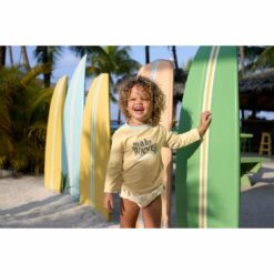 t shirt anti UV vanille - lassig - la maison de zazou - rennes