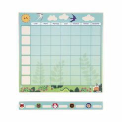 tableau d'organisation - janod - la maison de zazou