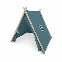 tente canadienne bleue - en bois  -vilac - la maison de zazou