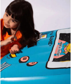 OMY Coussin Géant Gonflable Video Game – AirCollection – coussin décoratif gonflable façon console rétro en PVC sans phtalates – OMY – La Maison de Zazou – Rennes